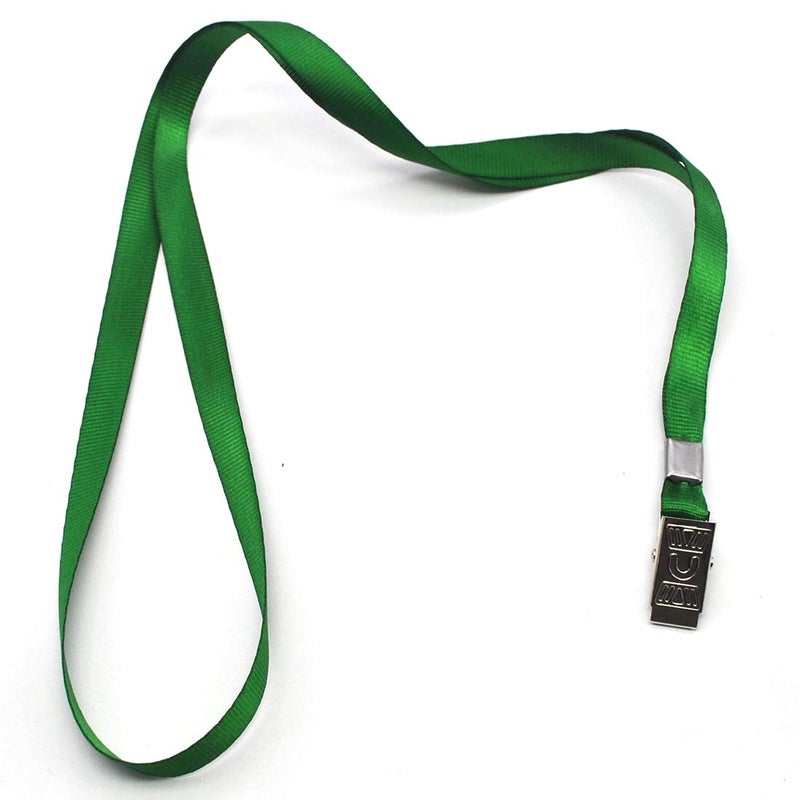 Bird Fiy Green Lanyards Clip 50 Pack 17" Lanyard with Clip Badge Lanyard Bulk Neck Flat lanyards for Badge Holders - Image 3